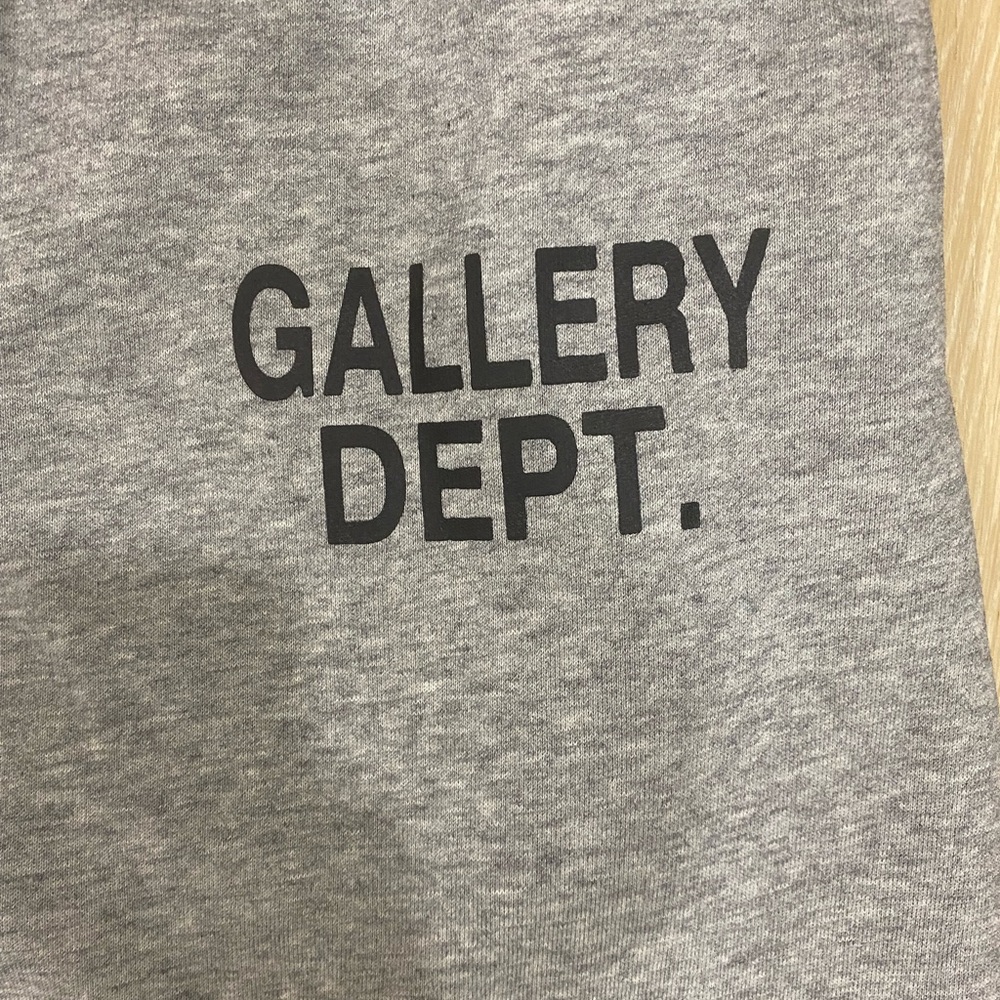 Gallery Dept. Heather Gray Logo Sweatshirt